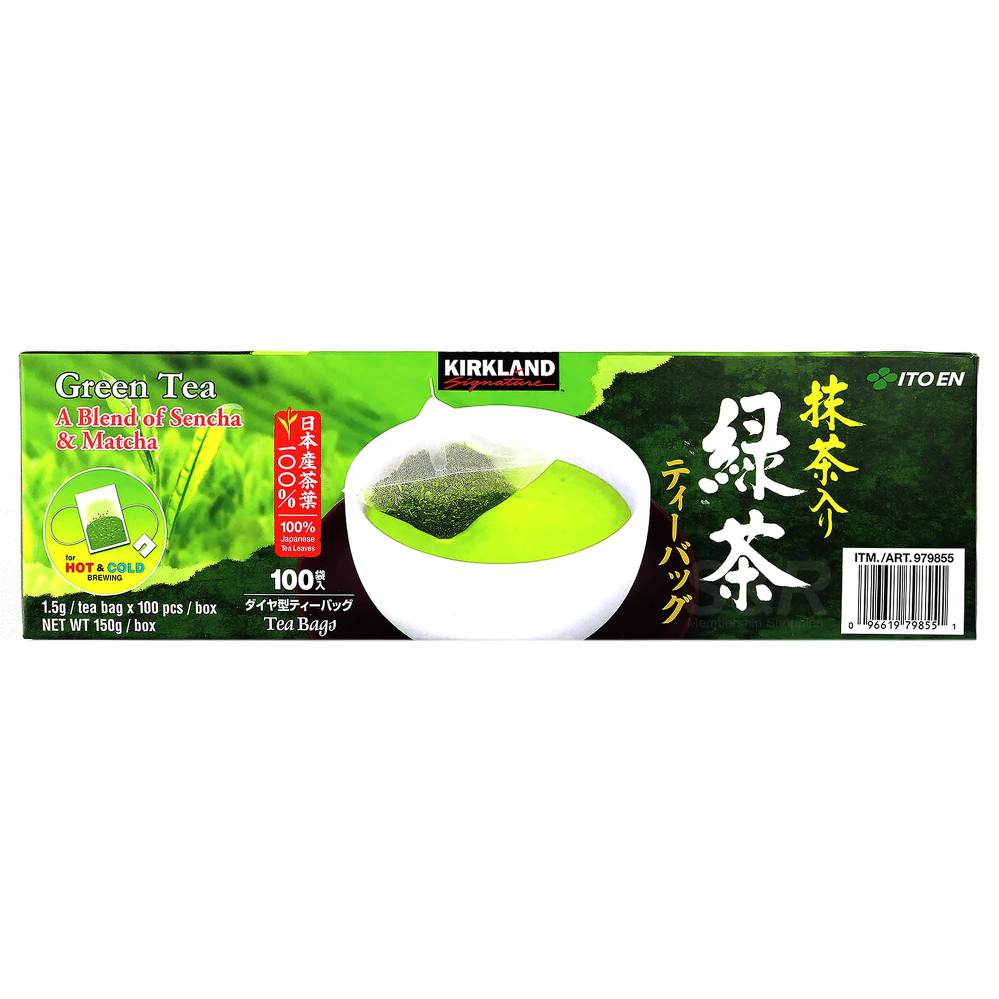 Kirkland Signature Ito En Green Tea 100 tea bags